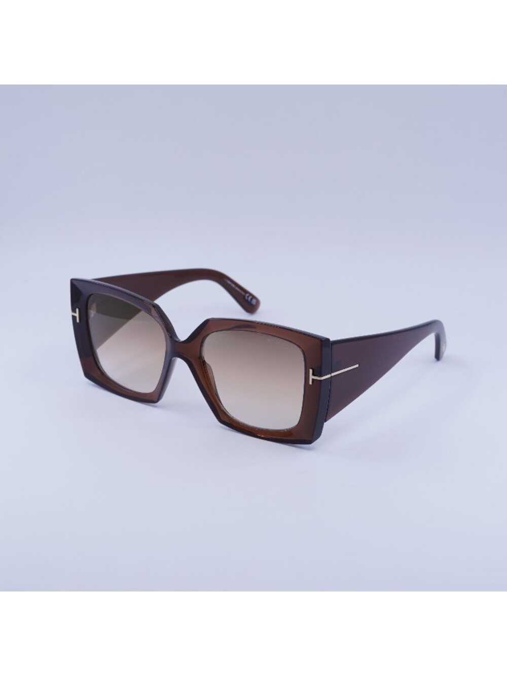 Tom Ford Jacquetta FT0921 48G Sunglasses Brown Square Frame, Brown Lenses